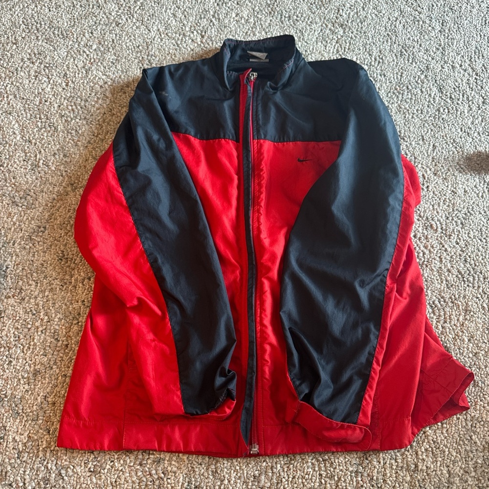 Red and Black Men's Jacket